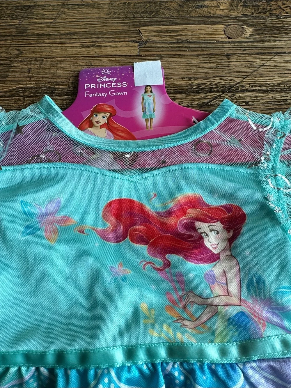 NWT. Disney Ariel Princess Fantasy Gown.